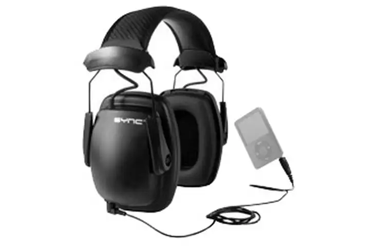 Howard Leight Stereo Sync Black Earmuffs 1030110 w/ Free S&H